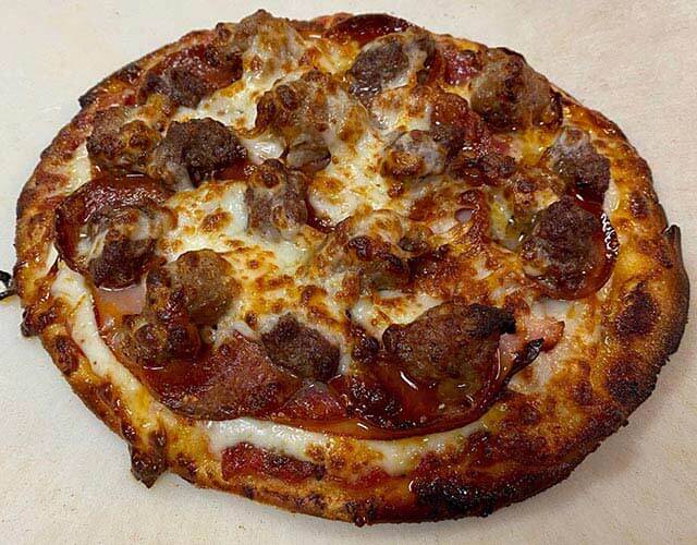 BillyQ's Meat Madness Pizza